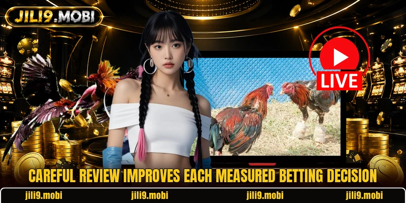 Careful review improves each measured betting decision Careful review improves each measured betting decision