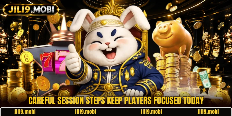 Careful session steps keep players focused today