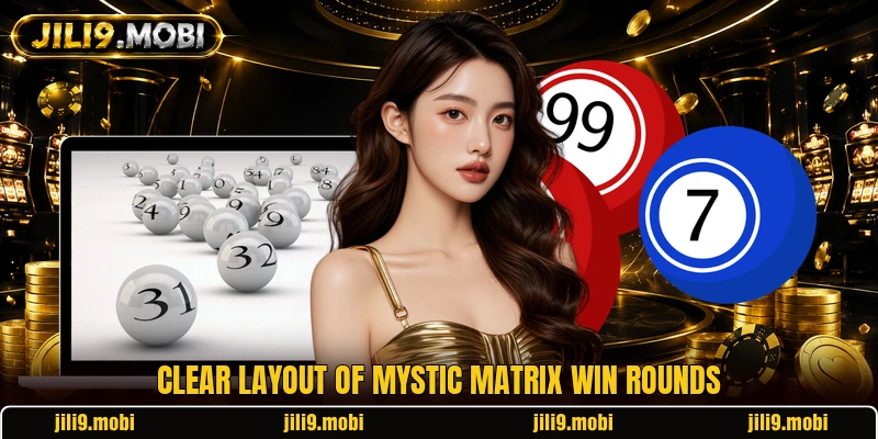 Clear layout of Mystic Matrix Win rounds