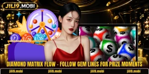Diamond Matrix Flow - Follow Gem Lines For Prize Moments