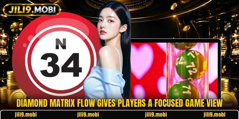 Diamond Matrix Flow gives players a focused game view