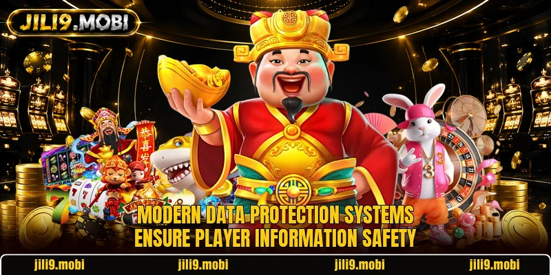 Modern data protection systems ensure player information safety